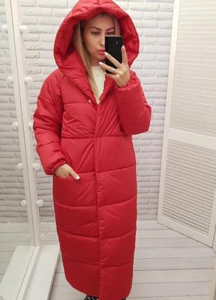 Куртка зимова довга дуже тепла з каптуром арт. м521 червоний  наявності

код: m521

опт і роздріб
від 2 300 ₴8 фото