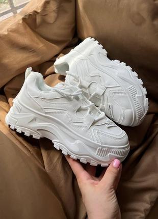 Кроссовки женские белые 36-41р