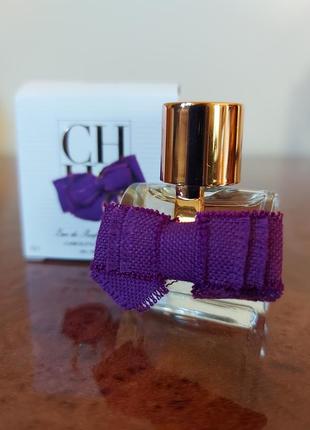 Парфум  (мініатюра, оригінал) carolina herrera ch eau de parfum sublime 5 мл