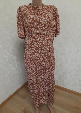 Стильное платье с разрезом бюстье большого размера asos2 фото