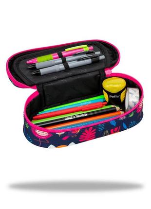 Пенал на блискавці  coolpack campus lady color з органайзером для ручок (f062702)2 фото
