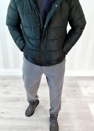 Мужская куртка классическая теплая зимняя до -30 качественная