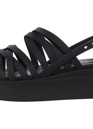 Женские босоножки на платформе crocs brooklyn w82 фото