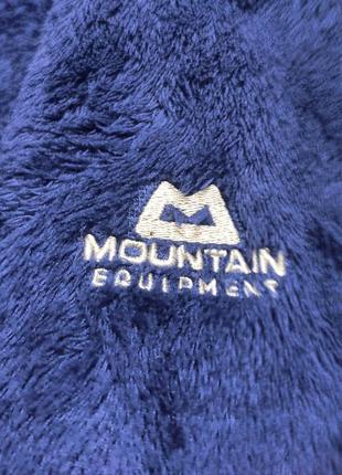 Флис mountain equipment женская шерпа флиска кофта баранчик подклад фиолетовый синий2 фото