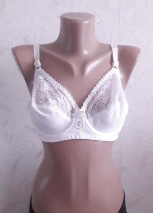 Симпатичный бюстгальтер, 34c/70с-75с, хлопок, полиамид, эластан