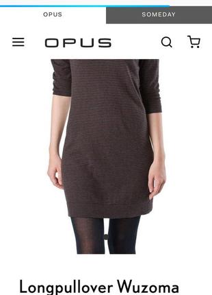 Opus. тёплое и уютное платье из германии. m-l размер.3 фото