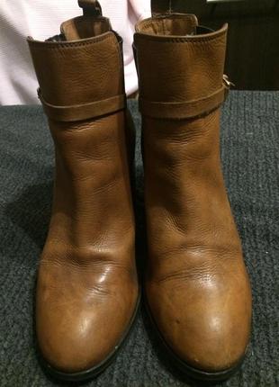 Carvela kurt geiger stacey кожаные ботинки ботильоны 25.5-26 см6 фото