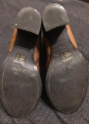 Carvela kurt geiger stacey шкіряні черевики ботильйони 25.5-26 см7 фото