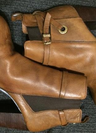 Carvela kurt geiger stacey кожаные ботинки ботильоны 25.5-26 см4 фото