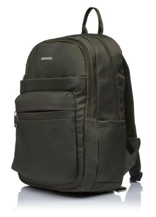 Рюкзак для ноутбука тканинний зелений bags4life w7050