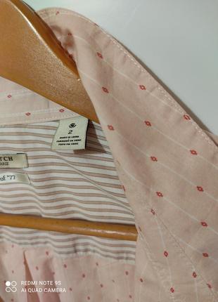 100% бавовна натуральна сорочка блузка в смужку, з принтом8 фото