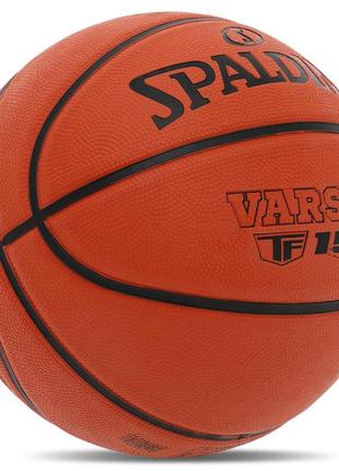 М'яч баскетбольний гумовий spalding tf-150 varsity 84421y6 no6 жовтогарячий2 фото