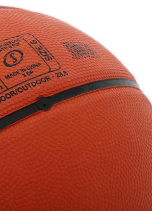 М'яч баскетбольний гумовий spalding tf-150 varsity 84421y6 no6 жовтогарячий4 фото