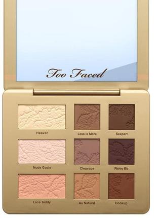 Too faced natural matte eyeshadow palette