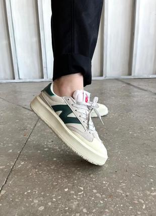 Кроссовки new balance ct302 white/nightwatch green1 фото