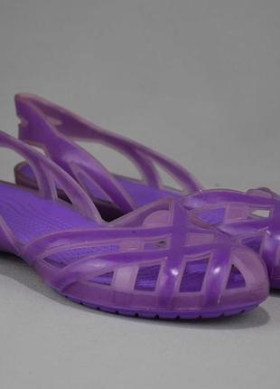 Crocs huarache slingback flat босоножки сандалии сланцы кроксы женские. оригинал. 38 р./24.5 см.1 фото