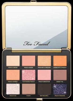 Too faced white peach palette2 фото