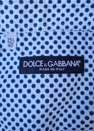 Сорочка dolce&gabbana оригінал (40 р. m/l)8 фото