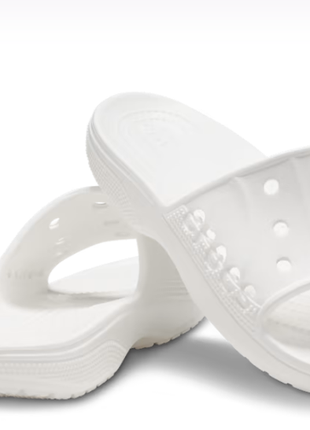 Женские шлепанцы crocs baya ii slide w7-w10 черные белые