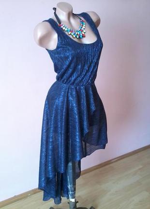 Платье с люрексом на новый год s-m