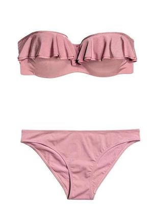 Купальник открытый фуксия h&amp;m