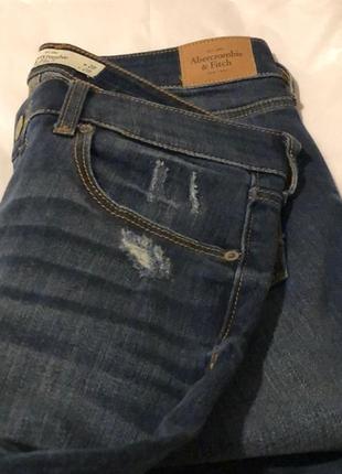 Новые джинсы скини abercrombie & fitch, 6/28/m2 фото