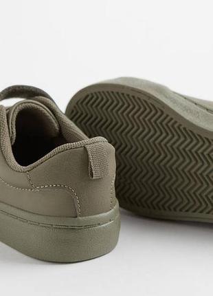 Детские кеды хаки hm для мальчика