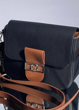 Valentino bag black/brown 22 х 17 х 6 см