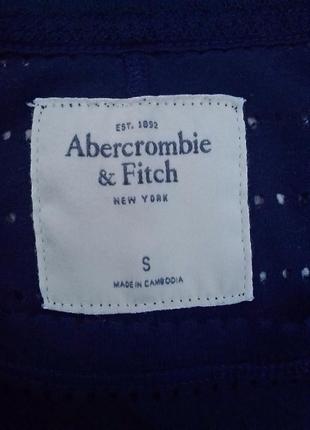 Футболка синяя от abercrombie & fitch s размер5 фото