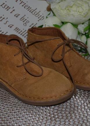 12/31 фірмові черевики замшеві некст next для супер модників