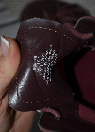 10,5/28 фирменные ботинки замшевые h&m для супер модников10 фото