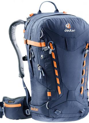 Туристический рюкзак deuter freerider pro 30 3303417 3010, 30л. синий