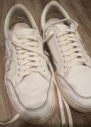 Кеды off white low vulcanized white 43p9 фото