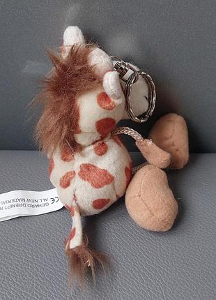 Мягкая игрушка брелок жираф
