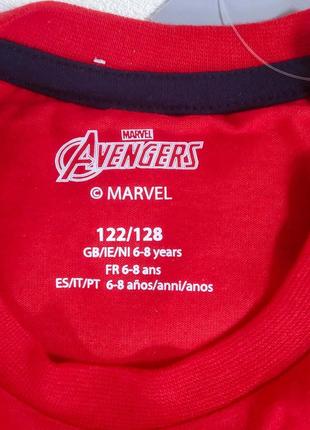 Пижама трикотажная, летний комплект шорты и футболка marvel avengers2 фото