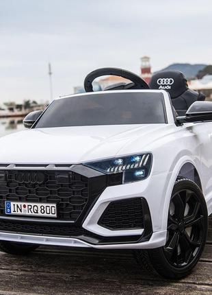 Детский электромобиль audi rs q8 , колеса eva2 фото