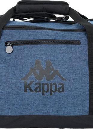 Большая вместительная текстильная сумка kappa спорт туризм