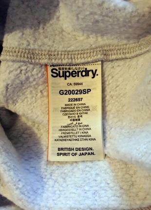 Толстовка худи теплая superdry3 фото