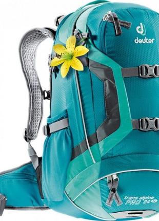 Рюкзак deuter trans alpine pro 24l sl 32253 3217 цвет бирюзовый