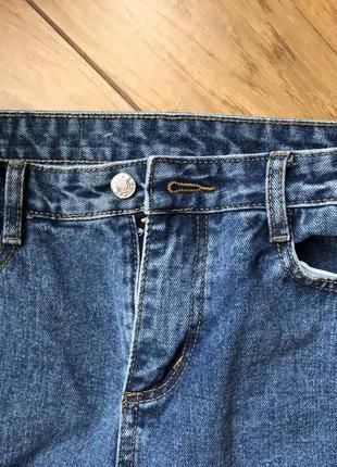 Новые джинсы с необработанными краями3 фото