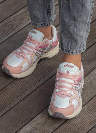 Женские кроссовки asics6 фото