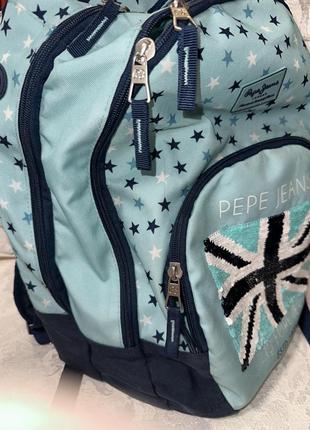 Рюкзак mochila escolar pepe jeans cuore | abc do livro8 фото