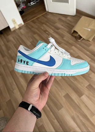 Кросівки nike dunk low ексклюзивні eu38 (24 см) оригінал