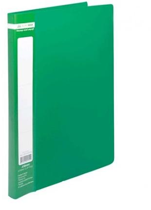 Папка-швидкозшивач buromax 3406-04  а4 зелена (1/20)