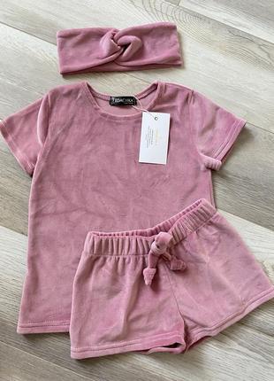 Barbie / піжама дитячя / барбі / плюшева піжама