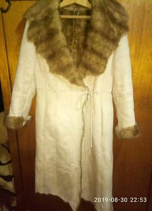 Фірмова дублянка еко замш 48-50р