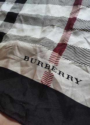 Шелковый платок burberry3 фото