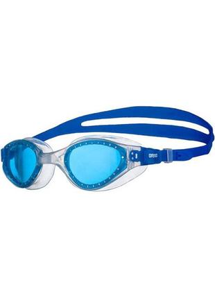 Очки для плавания arena cruiser evo junior синий, прозрачный универсальные osfm (002510-710)