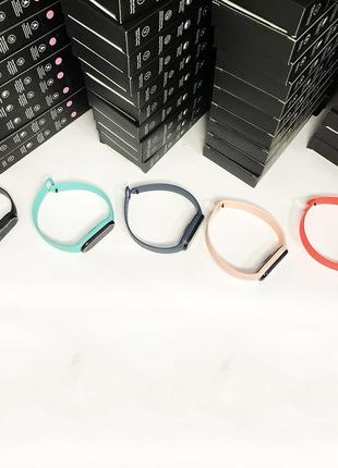 Фитнес браслет fitpro smart band m6 (смарт часы, пульсоксиметр, пульс). av-847 цвет: красный10 фото