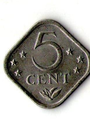 Нідерландські антільські острови 5 центів 1978 рік №10892 фото